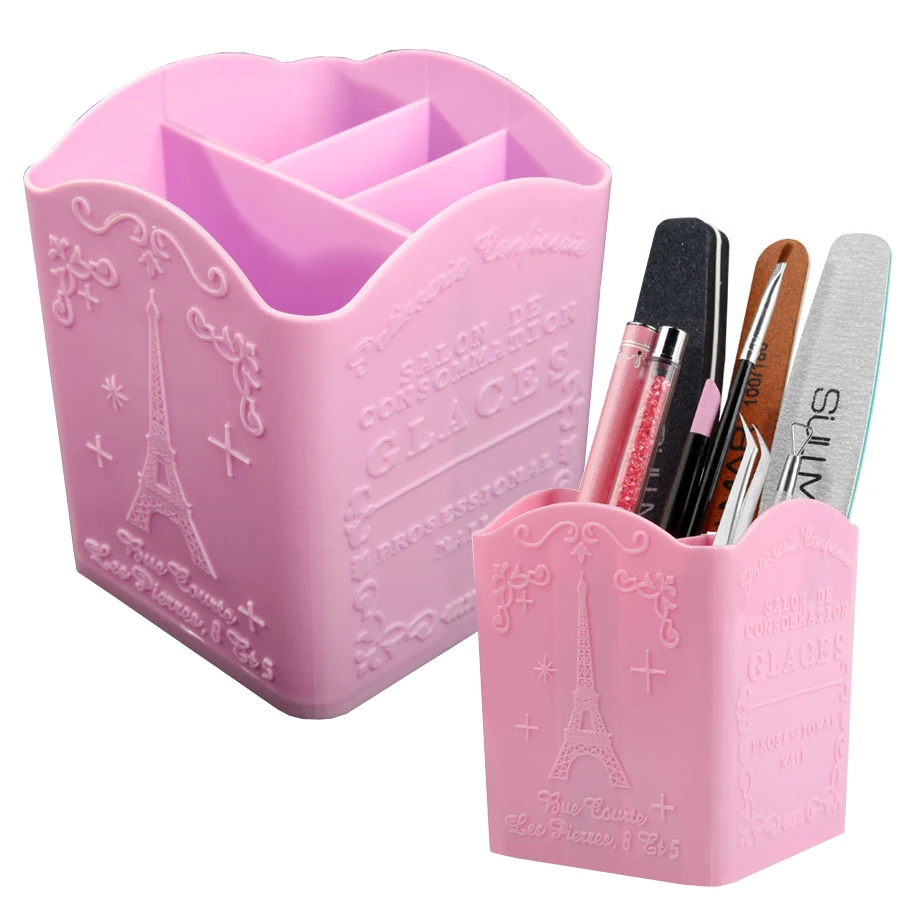 Nail Art Vector - 4-Compartment Nail Art Brush Holder, Storage