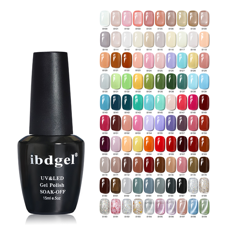 Nail Gel Polish Set - Ibdgel 15ml Trendy Set 100 Colors