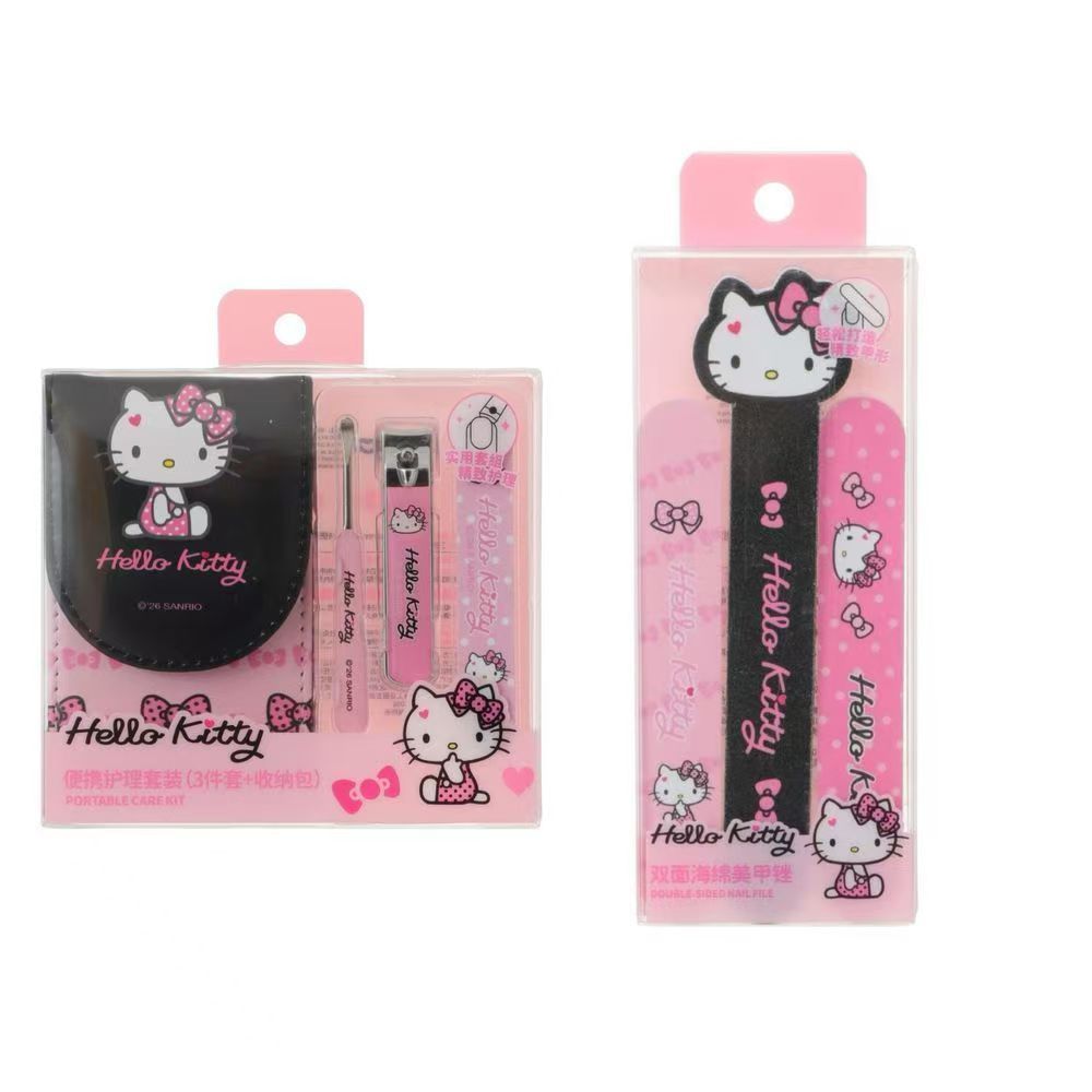 Nail Art Quirky - My Melody Printed Fake Nails Cute