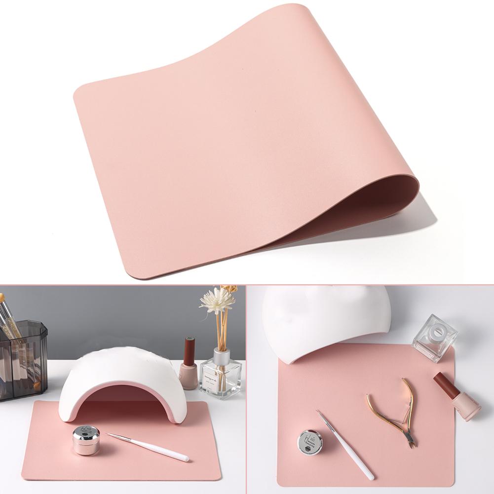 Nail Art Pink Soft - Nail Art Table Mat Pink Beauty