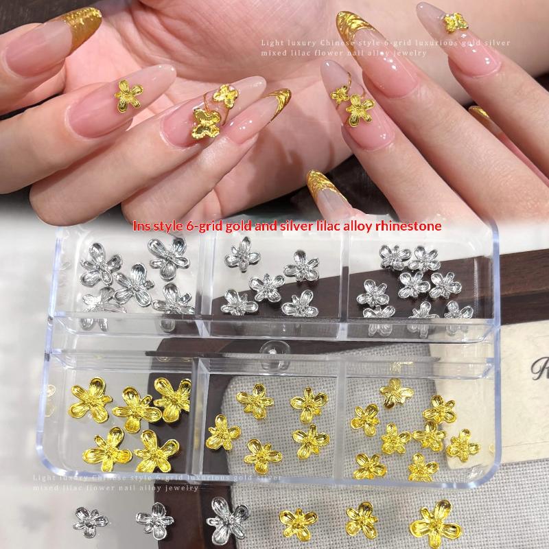 3D Alloy Nail Art Decorations  - Nail Art Lilac recension och pris