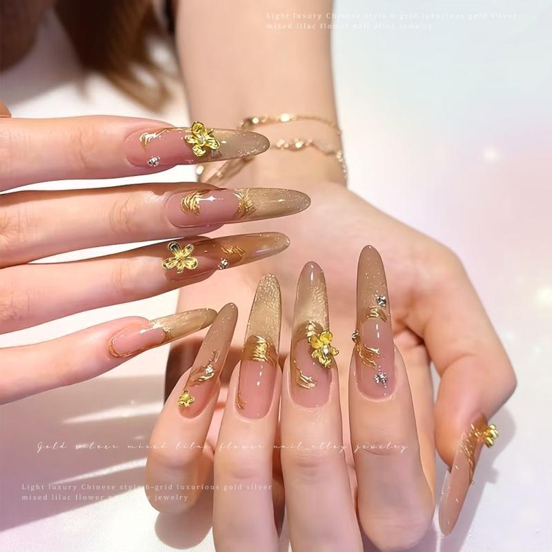 3D Alloy Nail Art Decorations  - Nail Art Lilac recension och pris