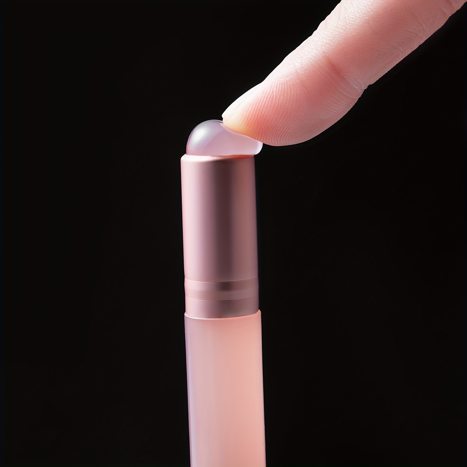 Jelly-Pink Silicone Nail Brush - Nail Art Pink Soft recension och pris