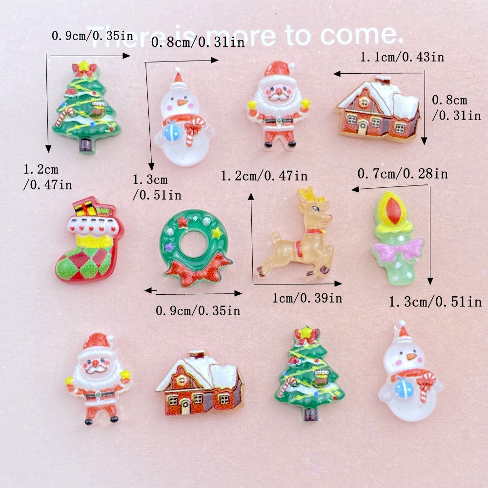 50 cute Cartoon Christmas tree - Nail Art For Men recension och pris