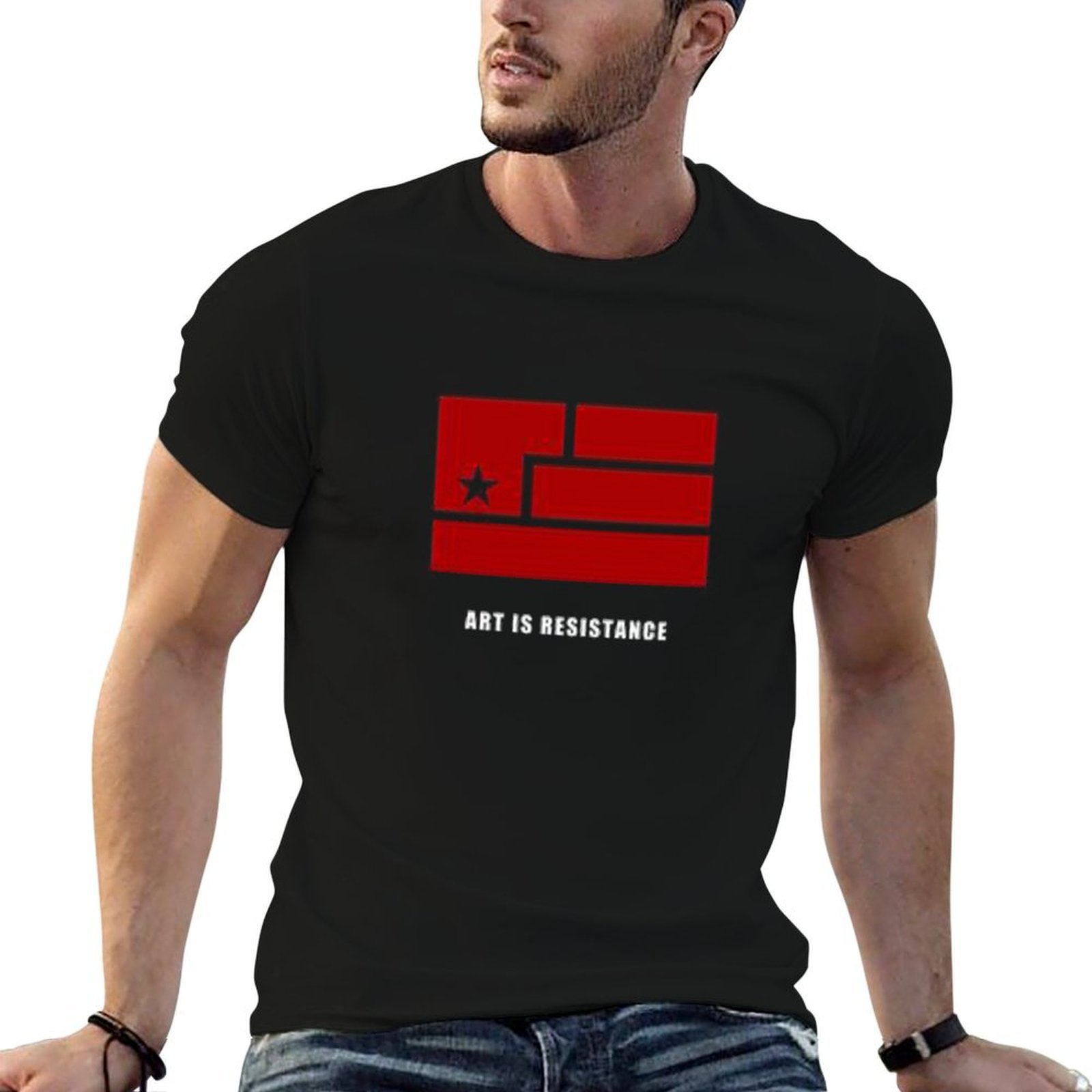 red nails art T-Shirt Streetwe - Nail Art For Men recension och pris