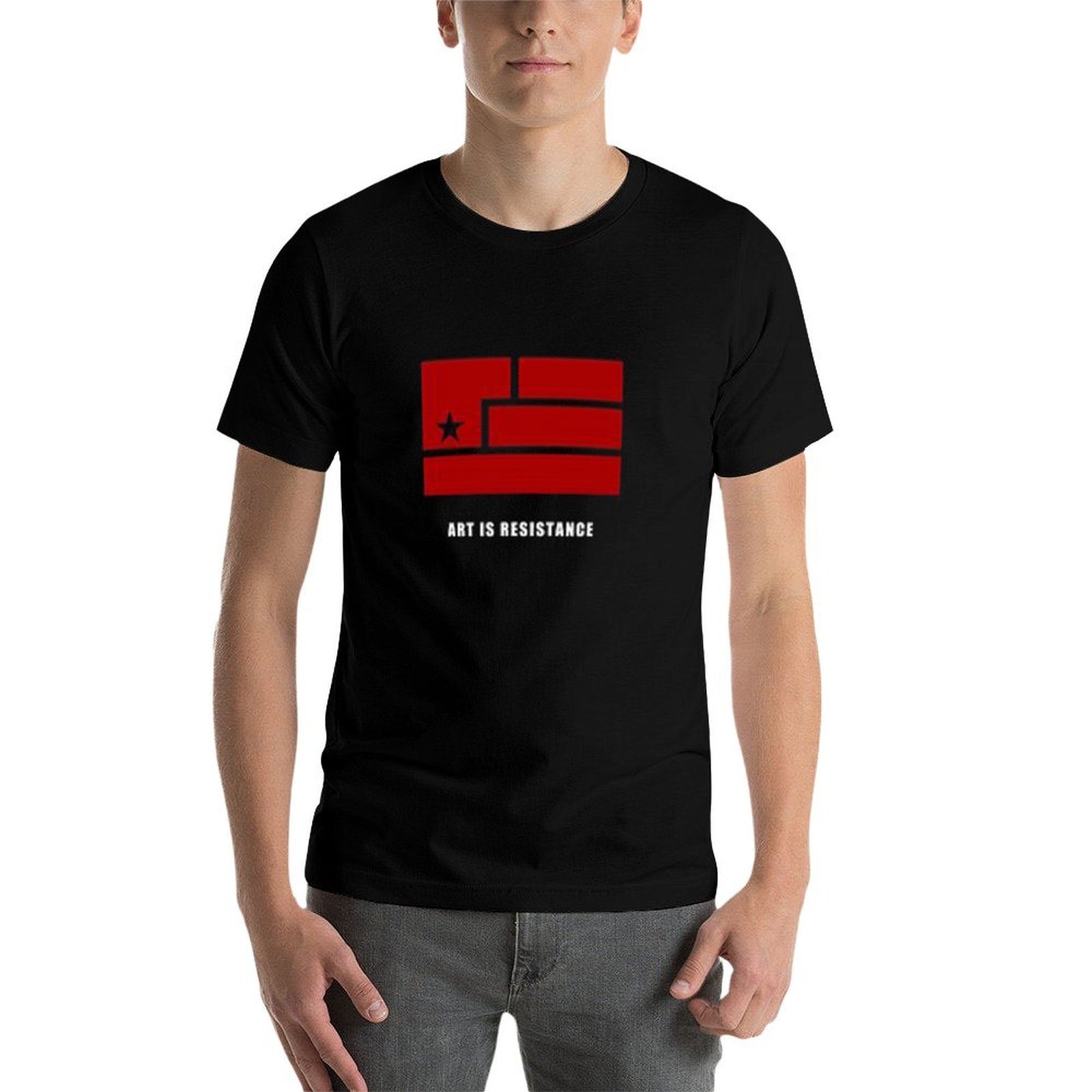 red nails art T-Shirt Streetwe - Nail Art For Men recension och pris