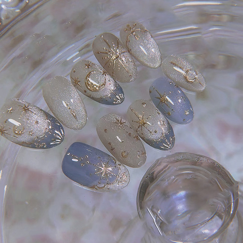 24pcs Gilded Starlight Stick o - Nail Art Quirky recension och pris