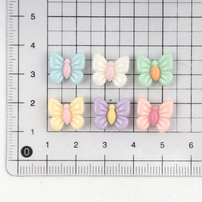 30Pcs/300pcs Resin Butterfly F - Nail Art Quirky recension och pris