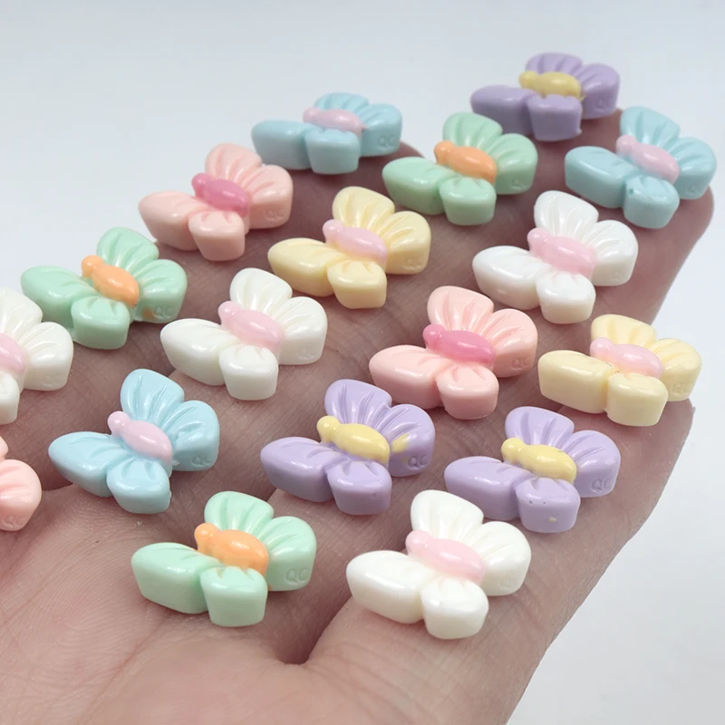 30Pcs/300pcs Resin Butterfly F - Nail Art Quirky recension och pris