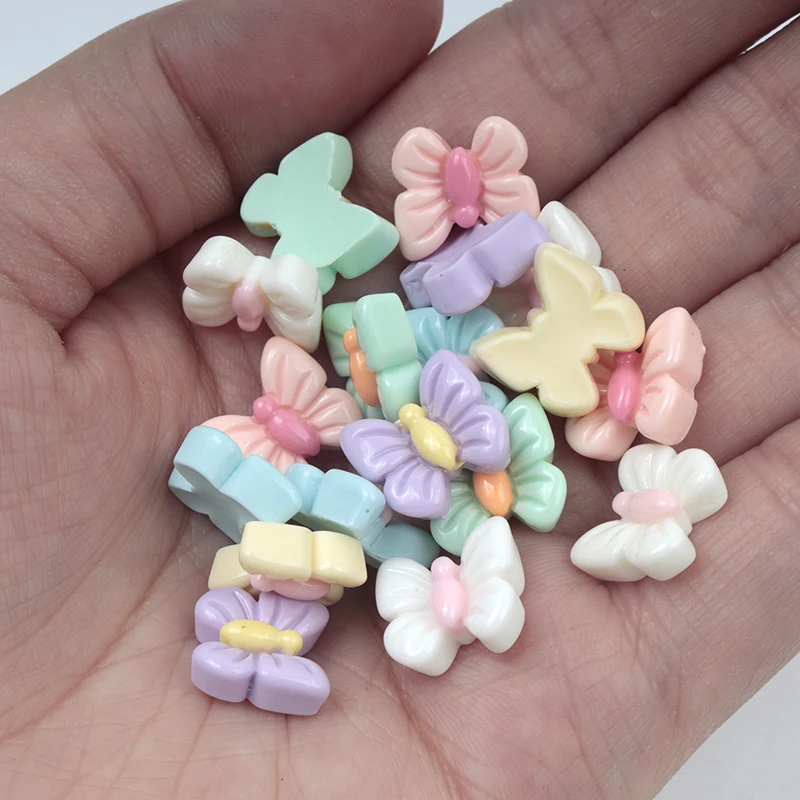 30Pcs/300pcs Resin Butterfly F - Nail Art Quirky recension och pris