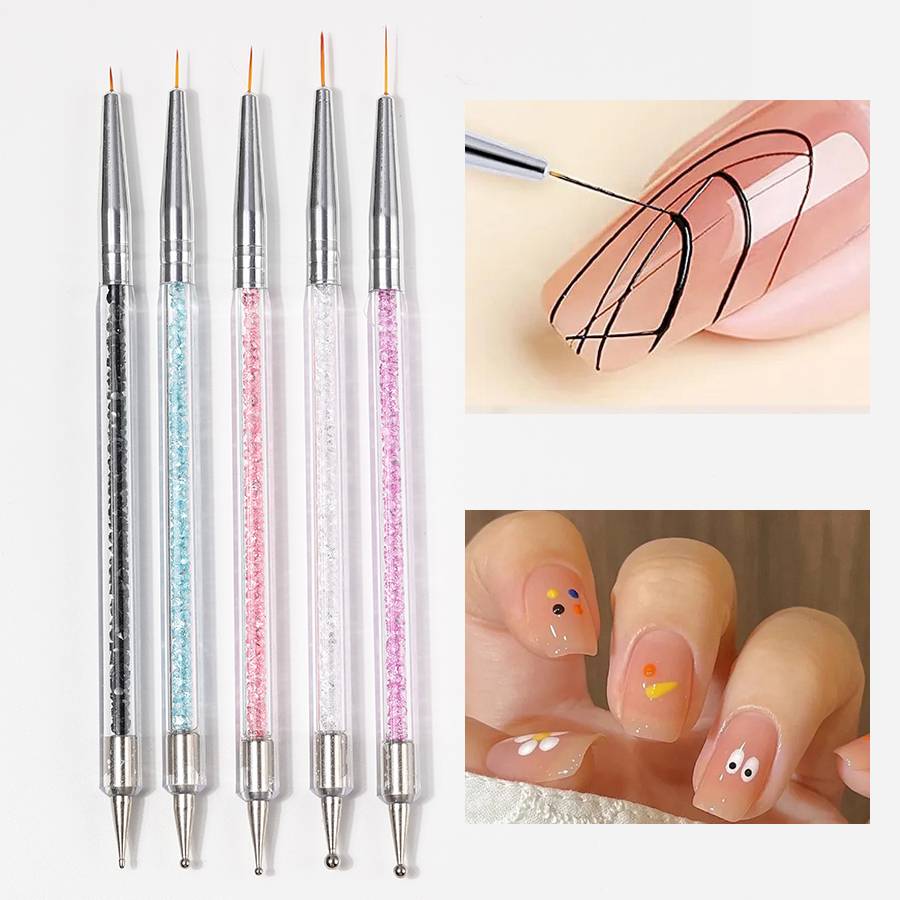 Dual-ended Acrylic Nail Art Br - Nail Gel Polish Set recension och pris