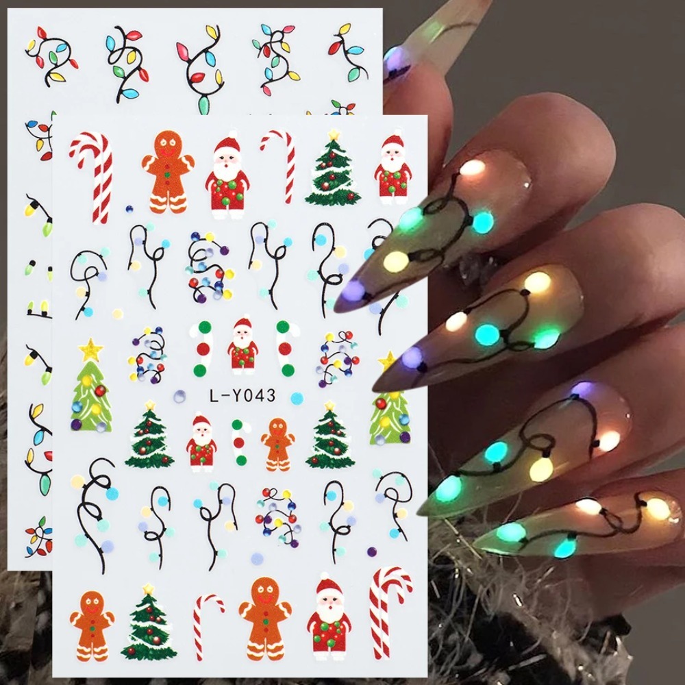 Luminous Lanterns Christmas Na - Nail Art For Men recension och pris