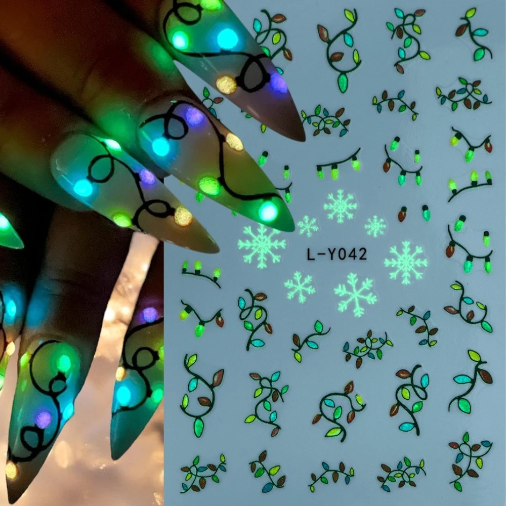 Luminous Lanterns Christmas Na - Nail Art For Men recension och pris