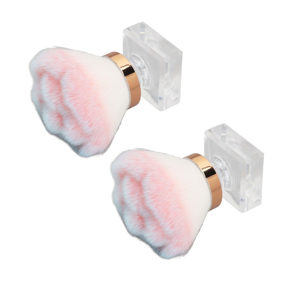 2pcs Pink Soft Bristle Nail Du - Nail Art Pink Soft recension och pris