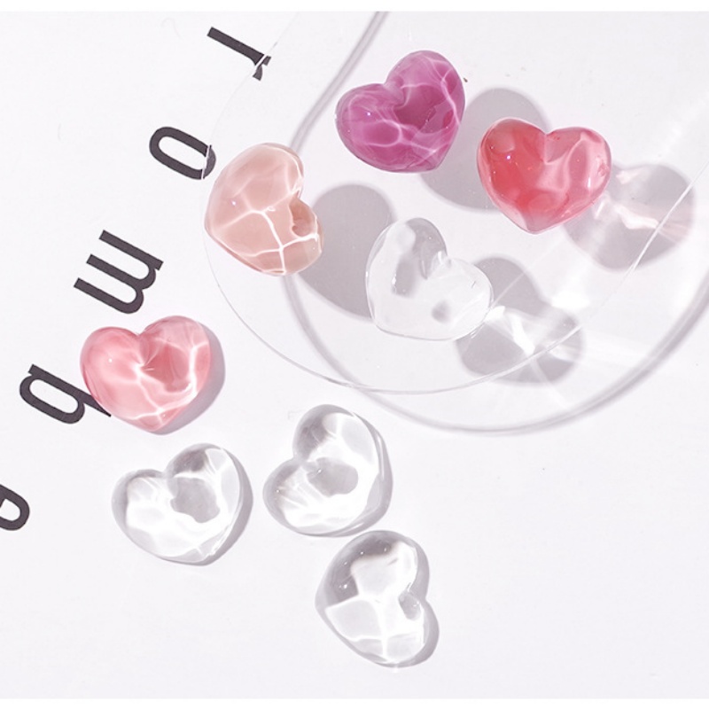 40Pcs Transparent Glass Nail A - Nail Art Vector recension och pris