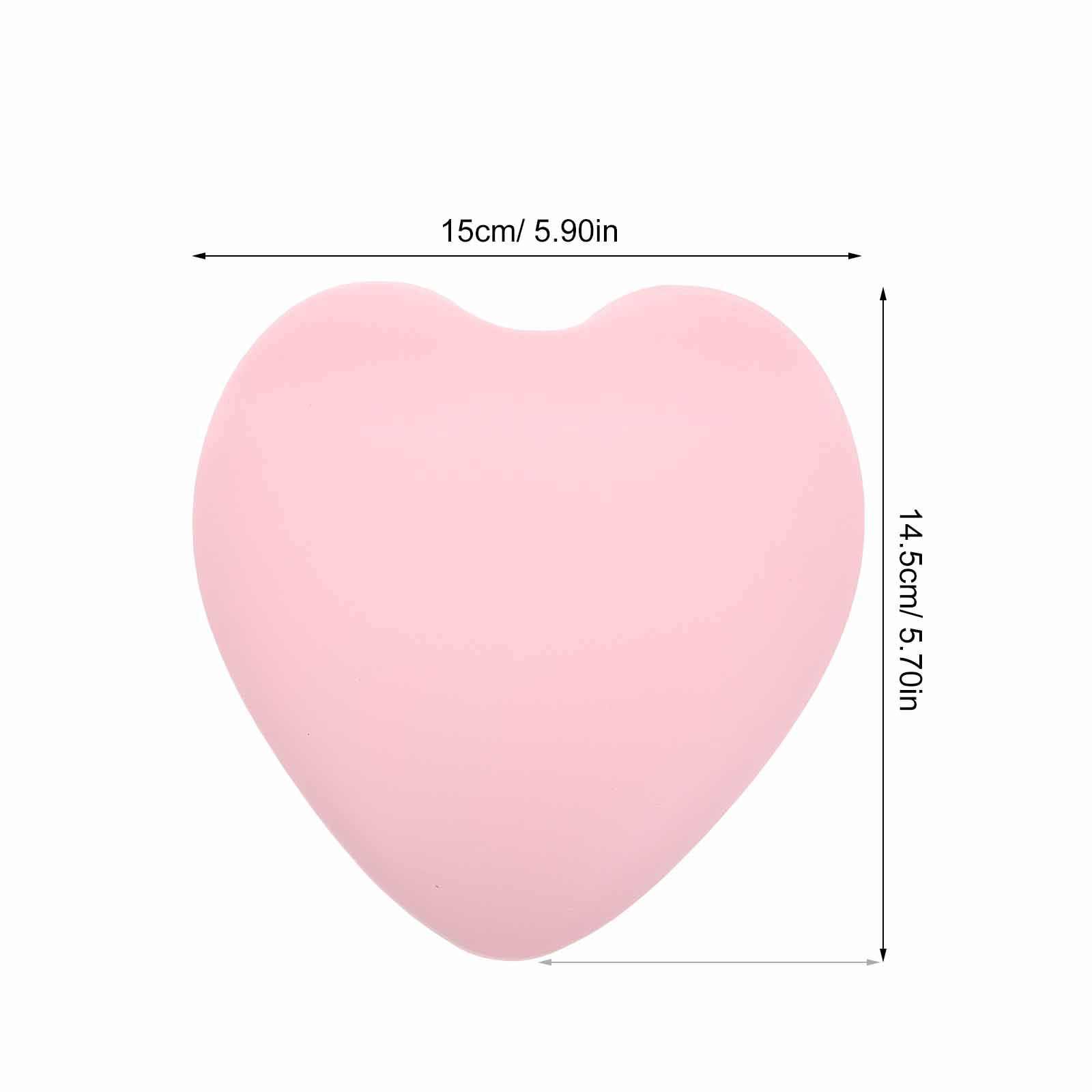 Pink Heart Shaped Manicure Arm - Nail Art Pink Soft recension och pris