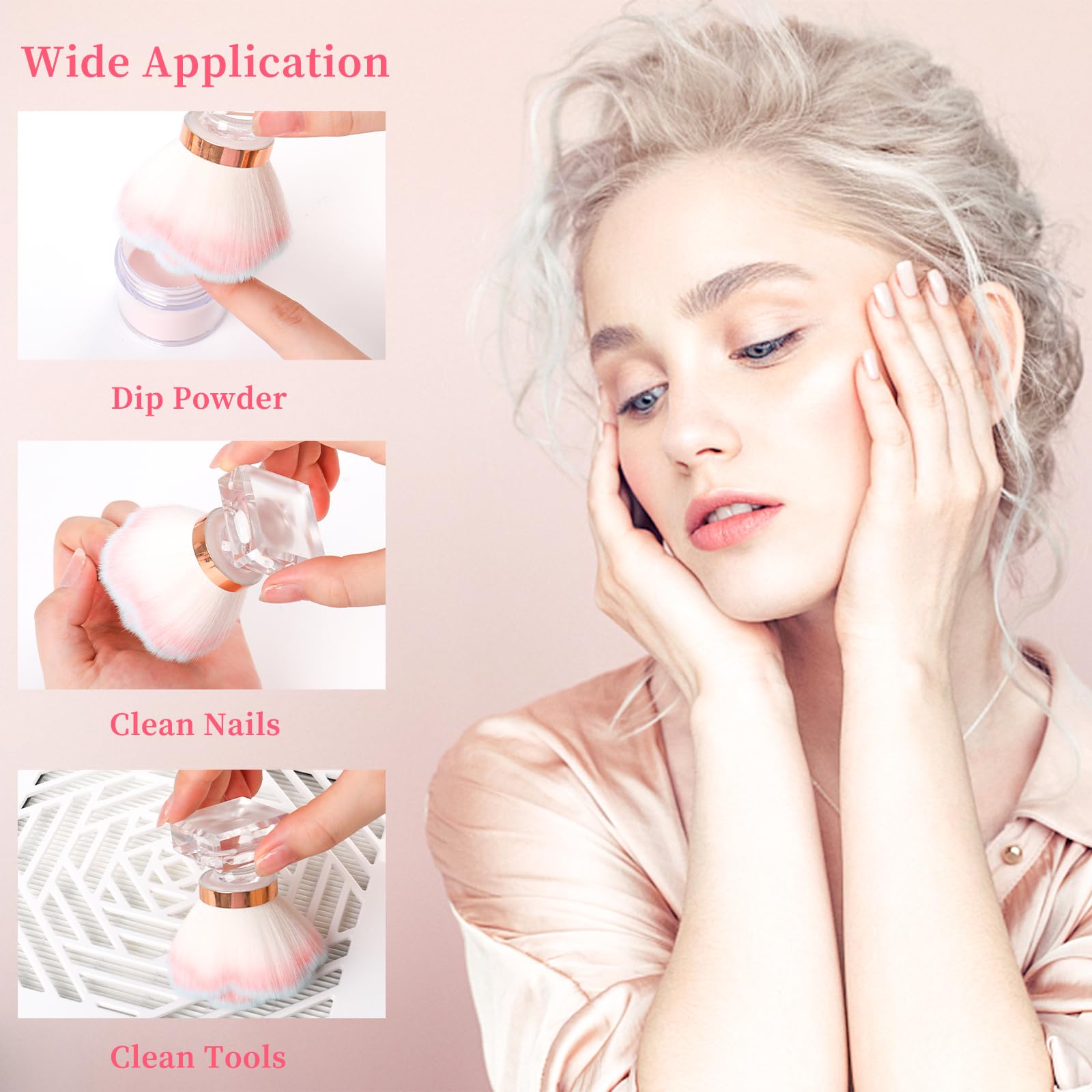 Nail Art Rose-shaped Diamond B - Nail Art For Men recension och pris