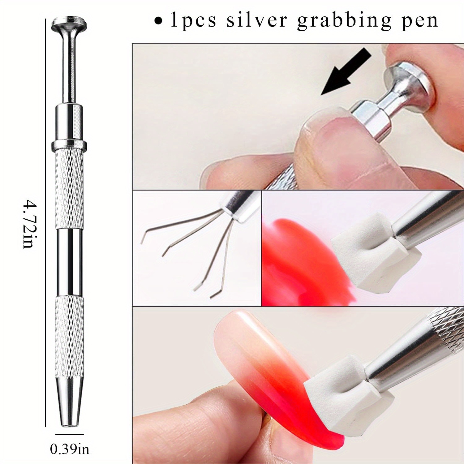 1/50/100Pcs Square Nail Art Sp - Nail Art Quirky recension och pris