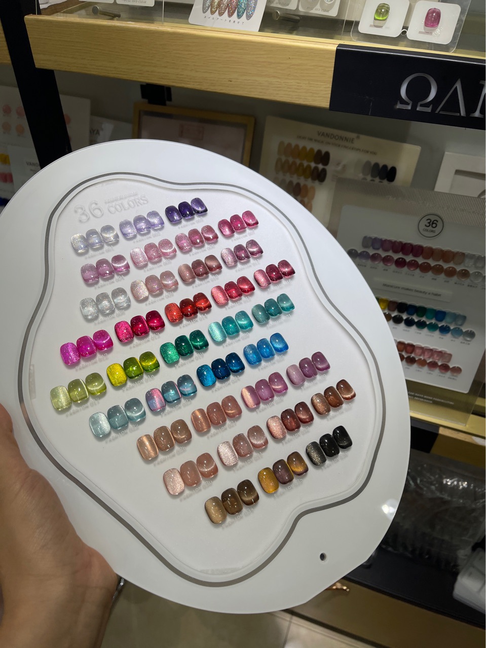 2026 U Omeei 36 Colors Cat Eye - Nail Gel Polish Set recension och pris
