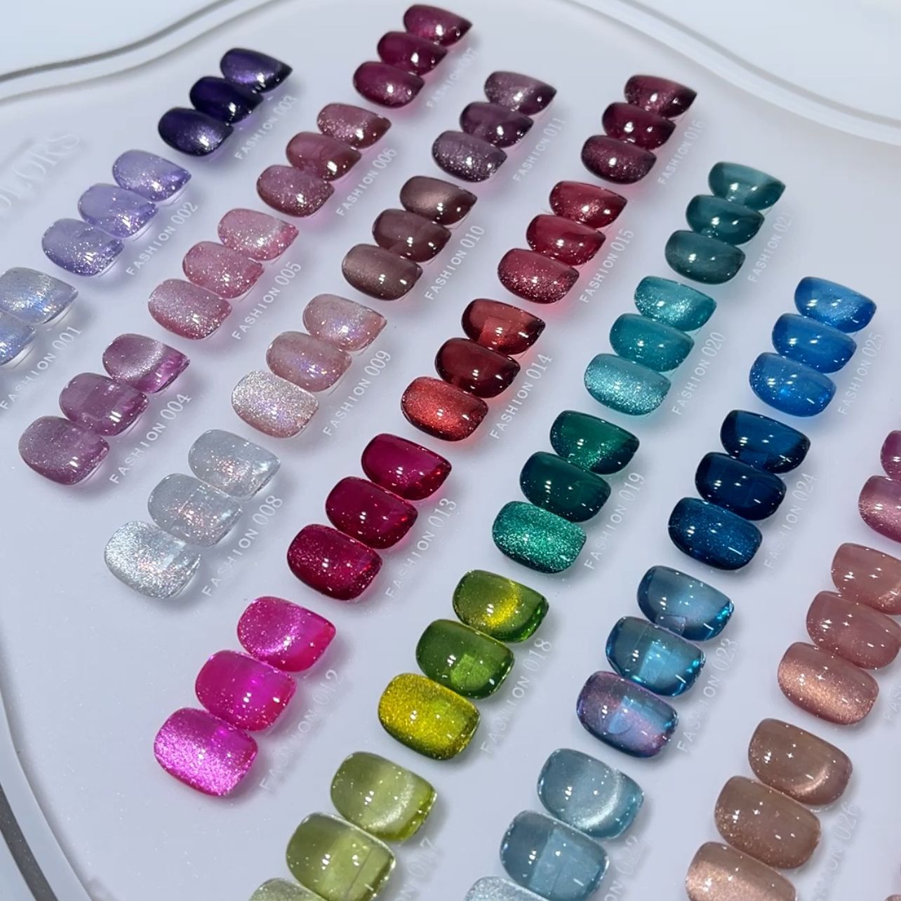 2026 U Omeei 36 Colors Cat Eye - Nail Gel Polish Set recension och pris