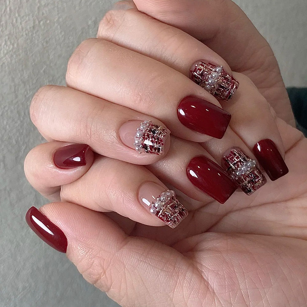 1pcs 5D Relief Love Hear Bow N - Nail Art Valentine recension och pris