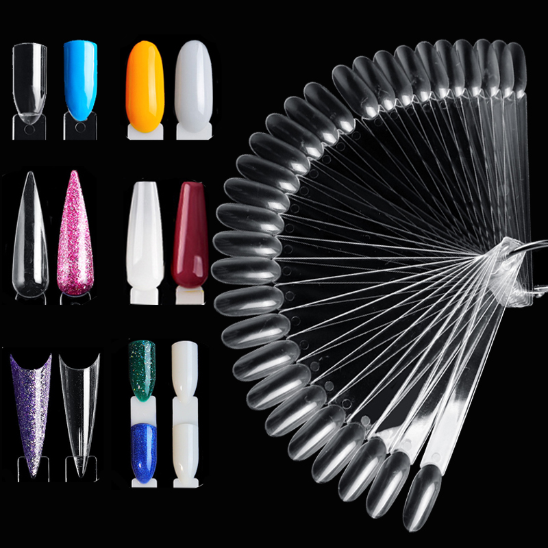 50Pcs False Tips For Nail Art  - Nail Art Vector recension och pris