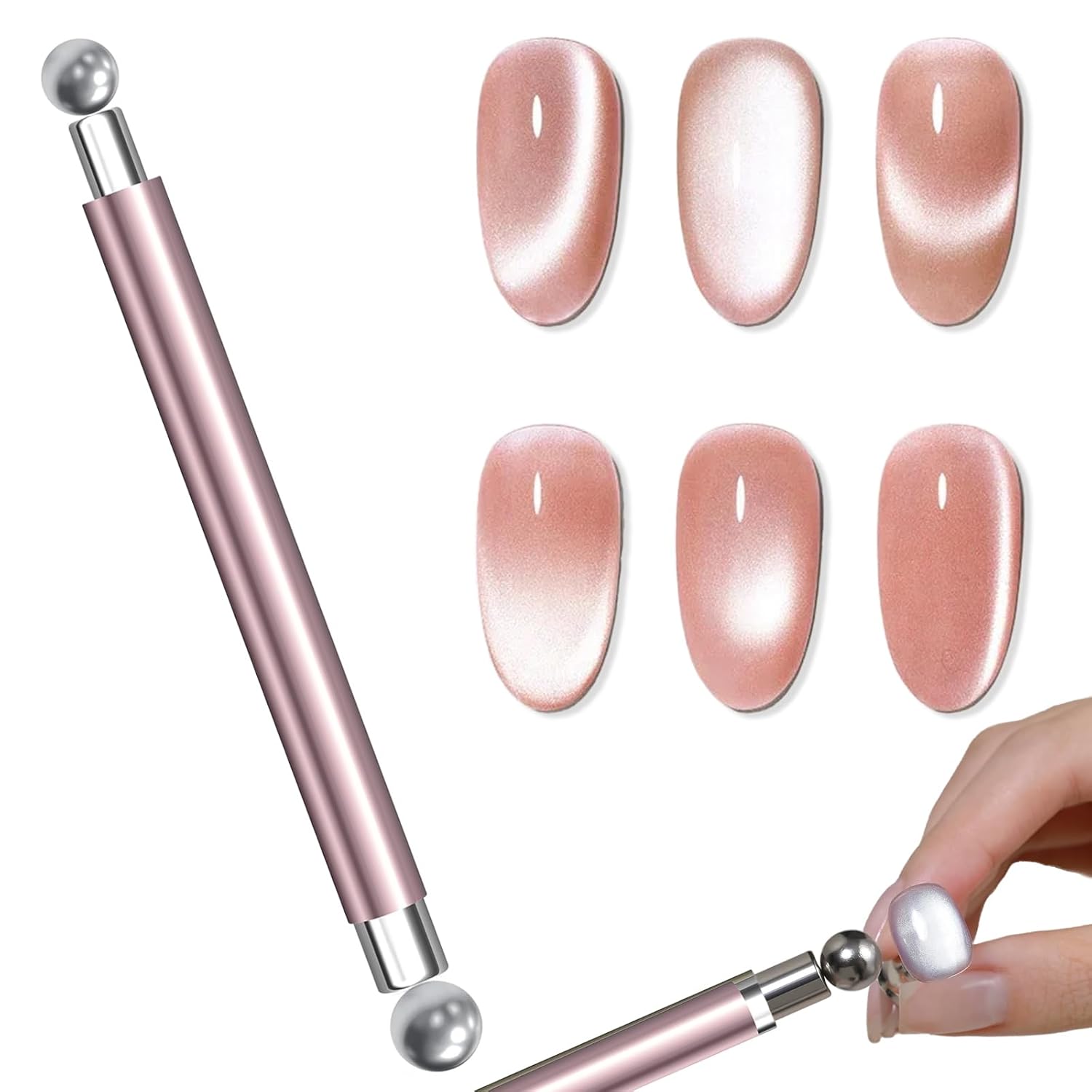 Cat Eye Magnetic Ball With Nai - Nail Gel Polish Set recension och pris