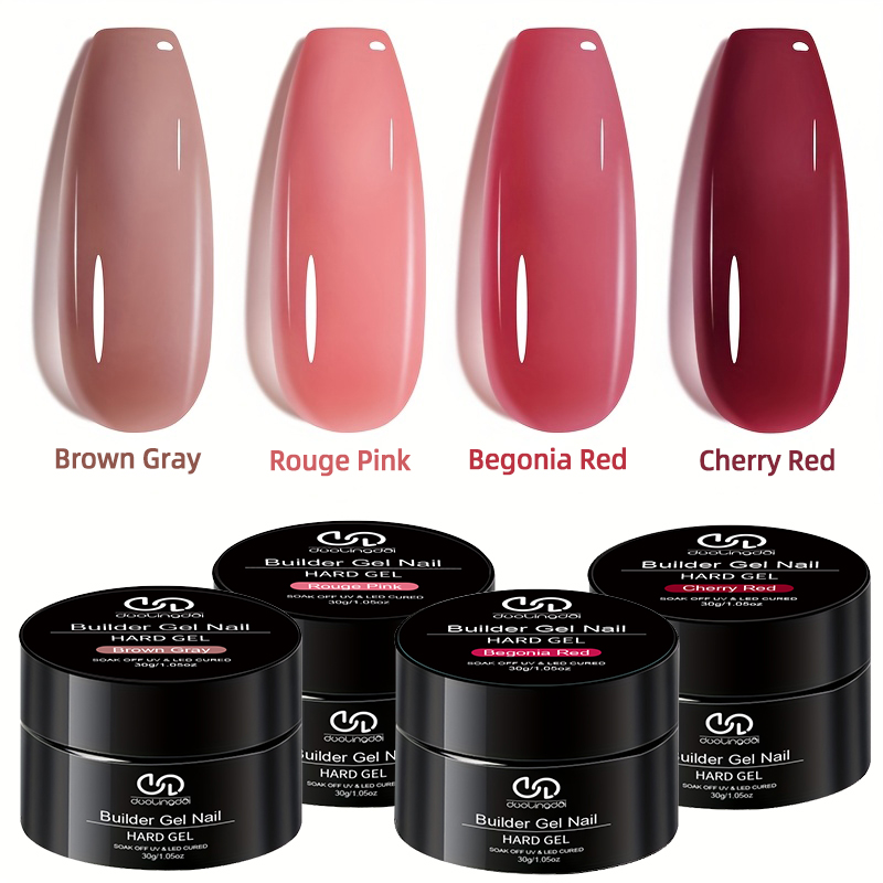 Acrylic Builder Nail Gel for E - Nail Art Pink Soft recension och pris