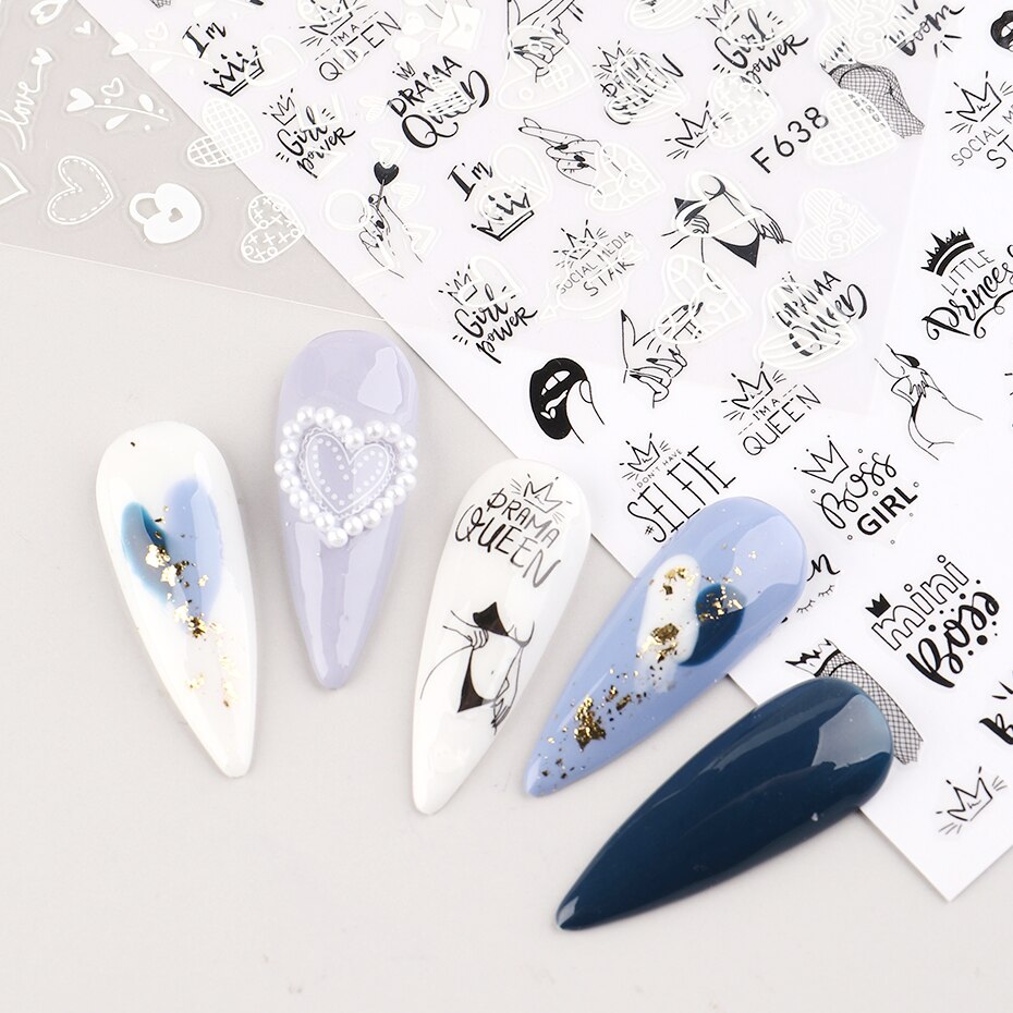 2pcs Heart Love Design 3D Nail - Nail Art Valentine recension och pris