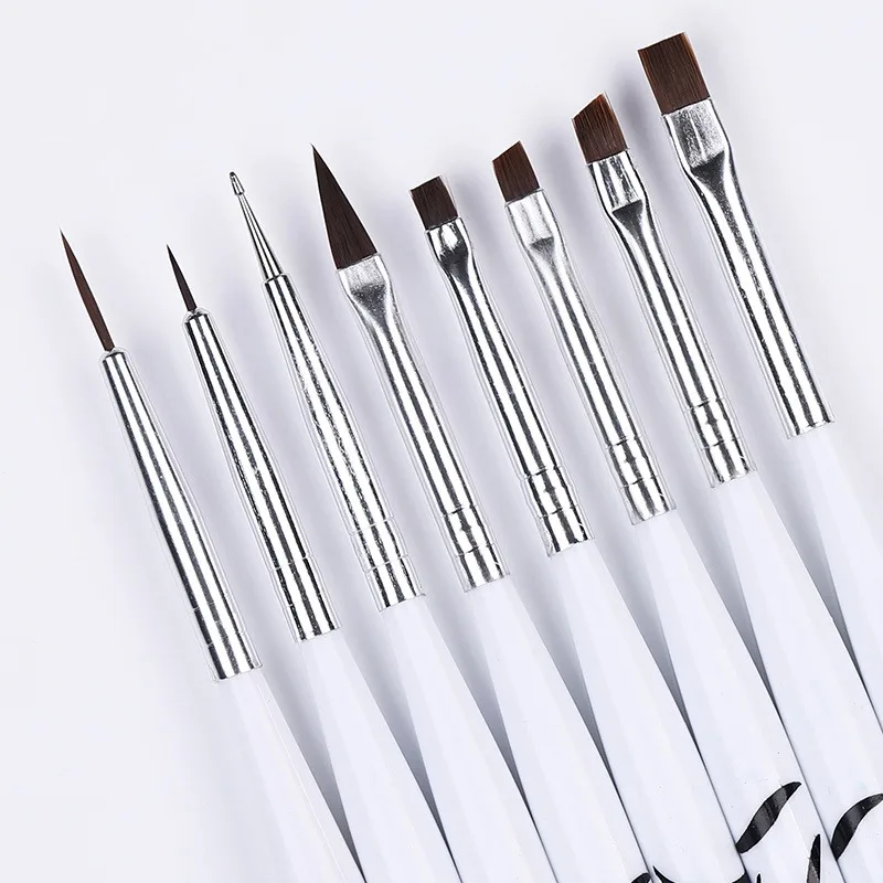 Nail Art Brush Ombre Brushes U - Nail Gel Polish Set recension och pris
