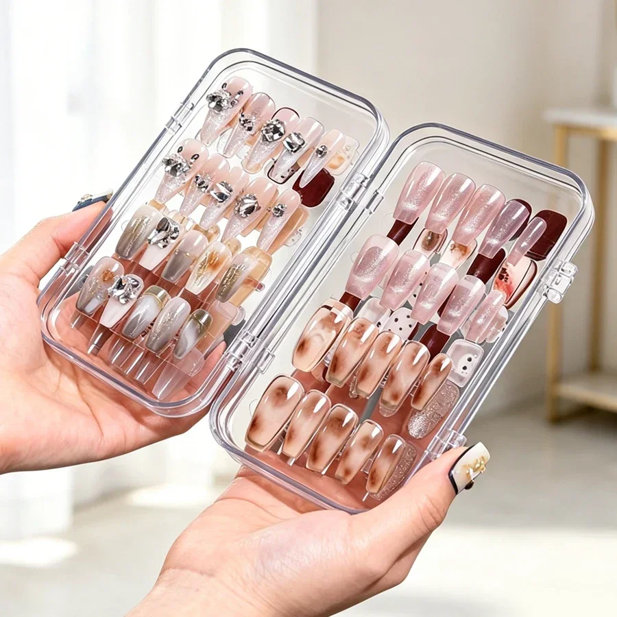 Clear Foldable Press On Nail S - Nail Art Vector recension och pris