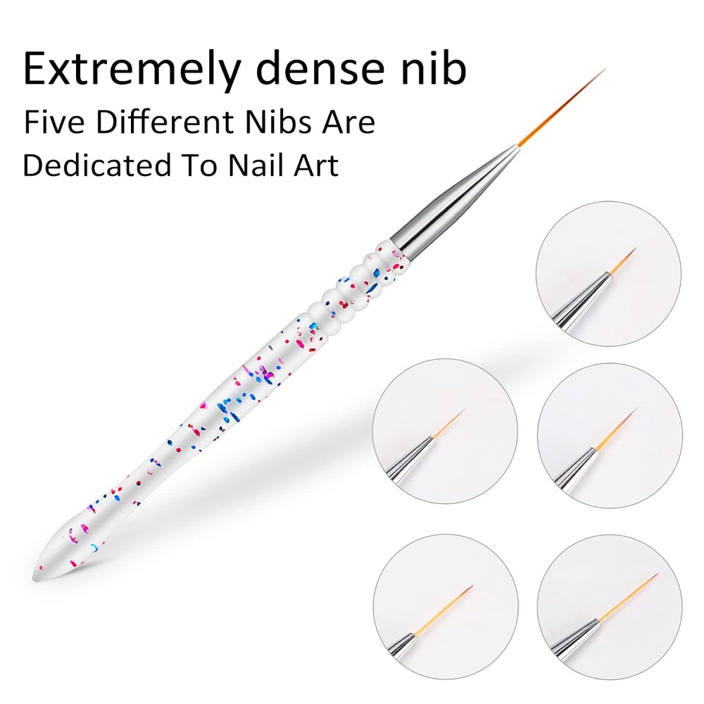5 Pieces Professional Nail Art - Nail Gel Polish Set recension och pris