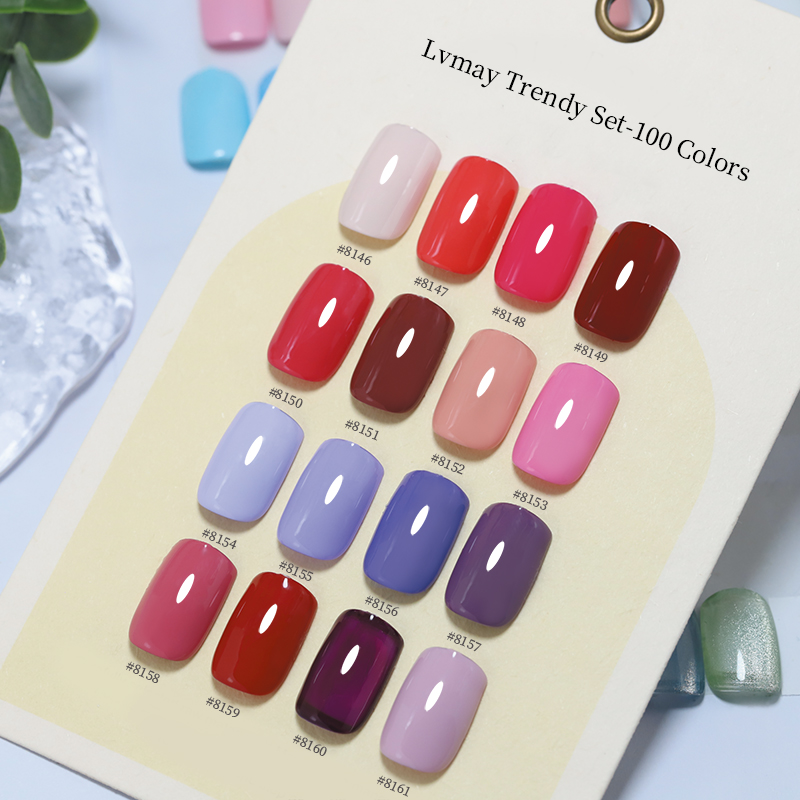 Ibdgel 15ml Trendy Set 100 Col - Nail Gel Polish Set recension och pris