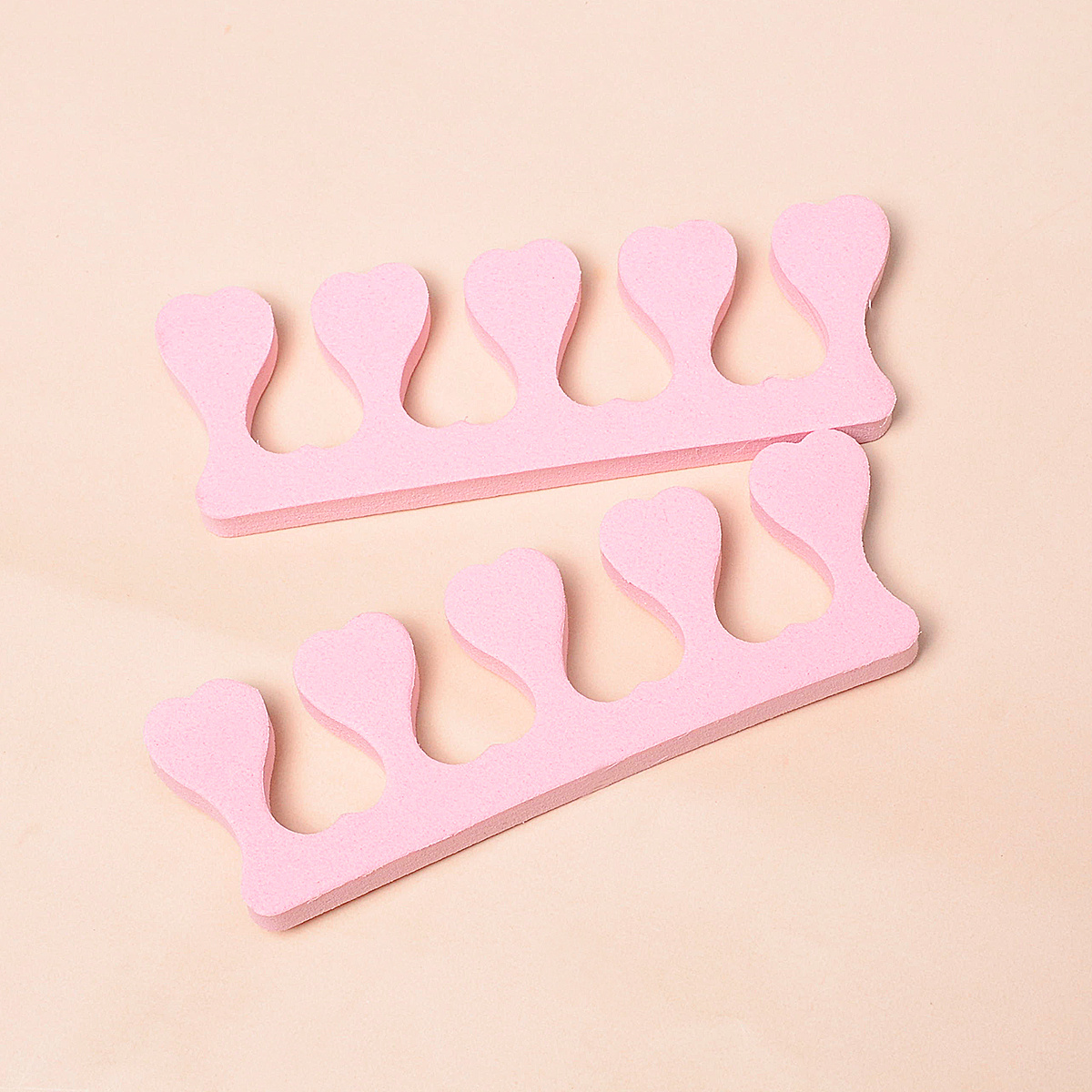 10pair Pink Toe Finger Sponge  - Nail Art Pink Soft recension och pris