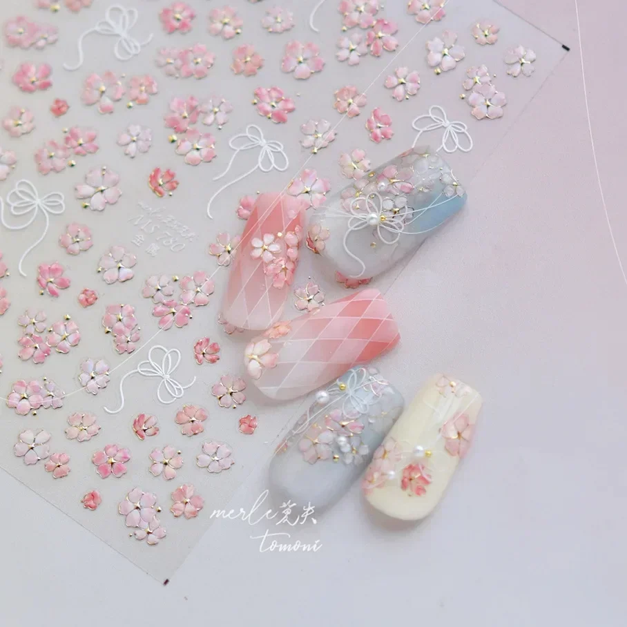 5D Flowers Bird Butterfly Nail - Nail Art Lilac recension och pris