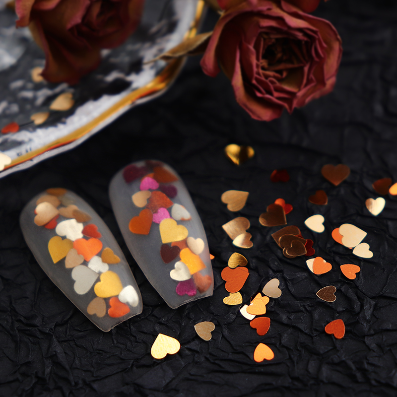 6 Grids Valentines Love Heart  - Nail Art Valentine recension och pris