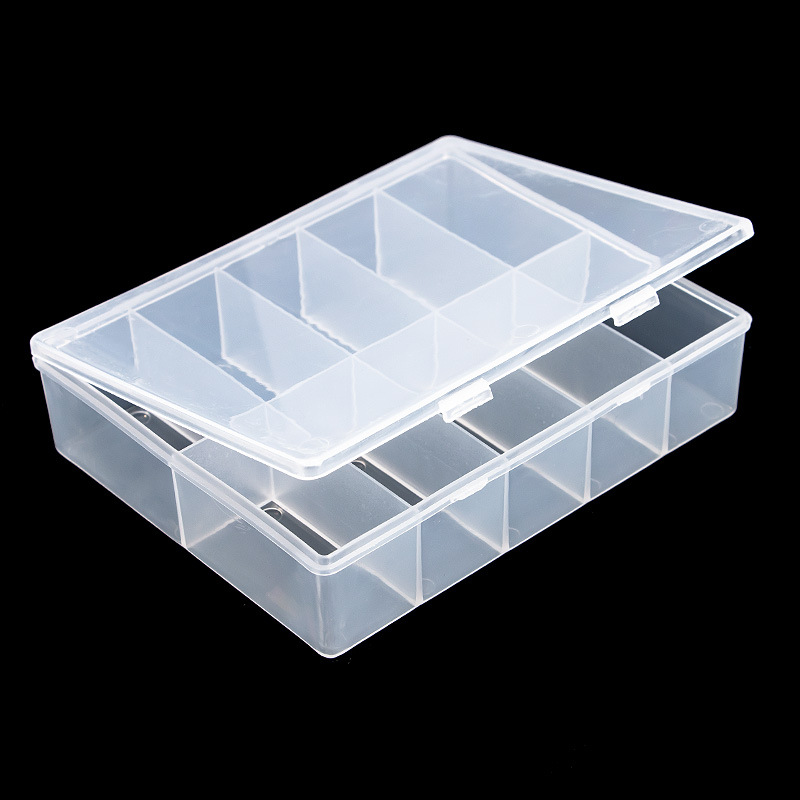 10 Grids Empty Clear Storage B - Nail Art Quirky recension och pris