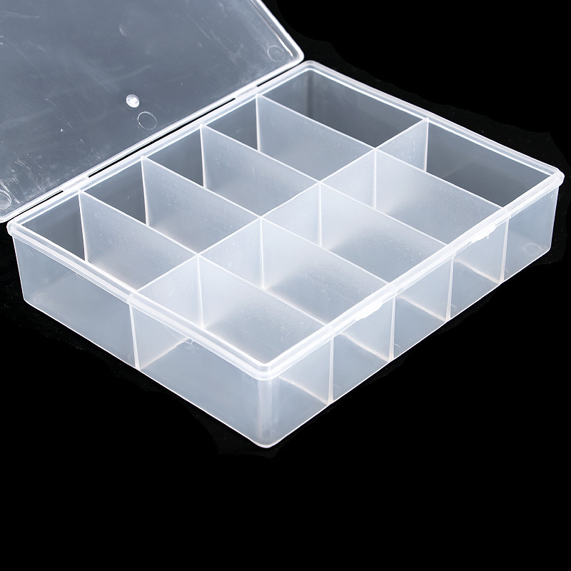 10 Grids Empty Clear Storage B - Nail Art Quirky recension och pris
