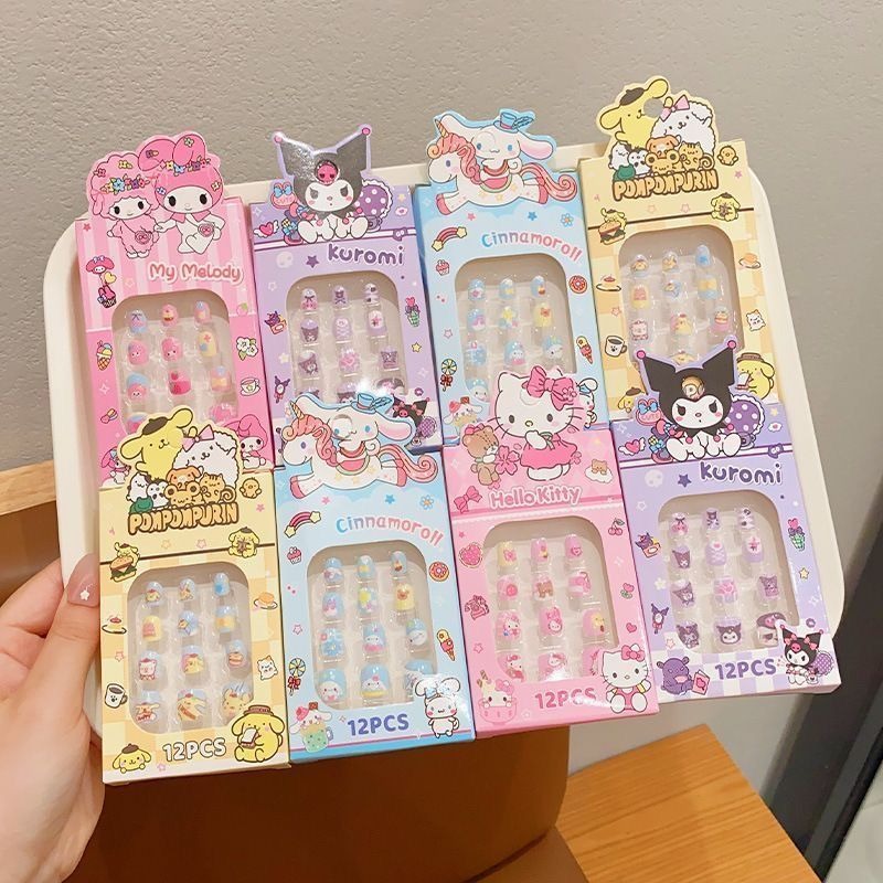 My Melody Printed Fake Nails C - Nail Art Quirky recension och pris