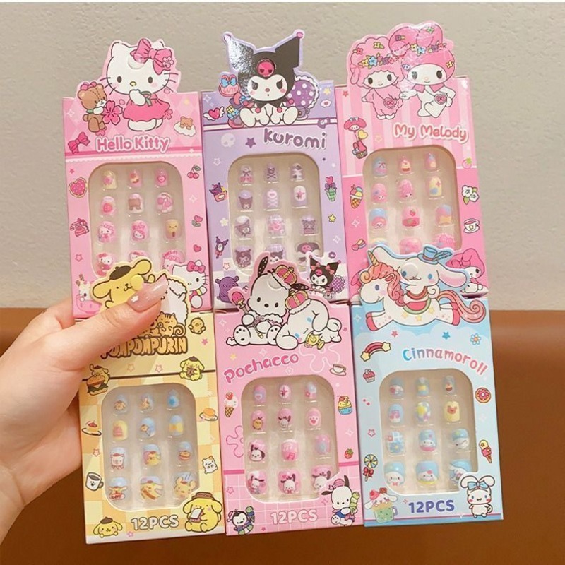 My Melody Printed Fake Nails C - Nail Art Quirky recension och pris