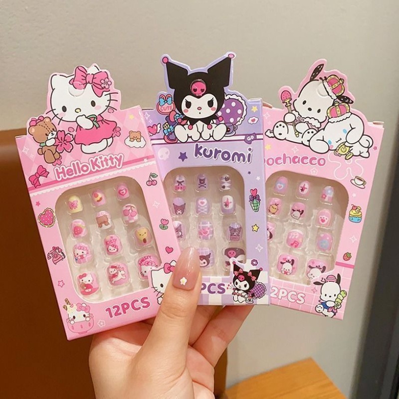 My Melody Printed Fake Nails C - Nail Art Quirky recension och pris