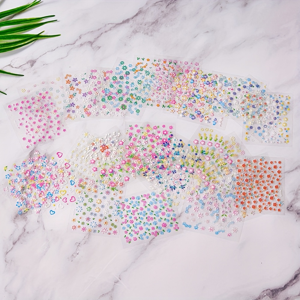 90 Sheets Durable Plastic for  - Nail Art Leopard recension och pris