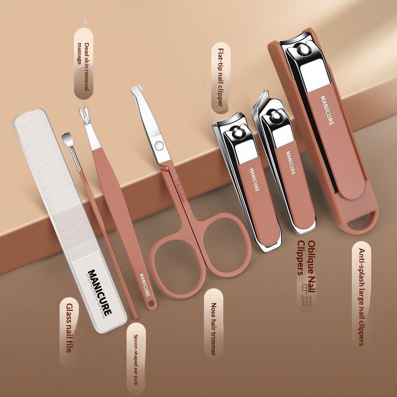 7/8Pcs Nail Art Tools Set Nail - Nail Art For Men recension och pris