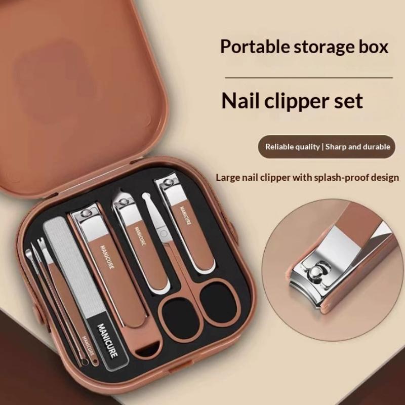 7/8Pcs Nail Art Tools Set Nail - Nail Art For Men recension och pris
