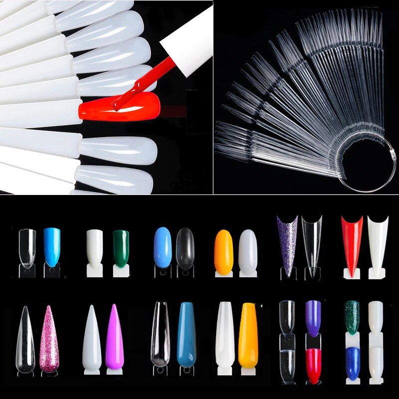 Nail Display Sticks Clear Natu - Nail Art Vector recension och pris